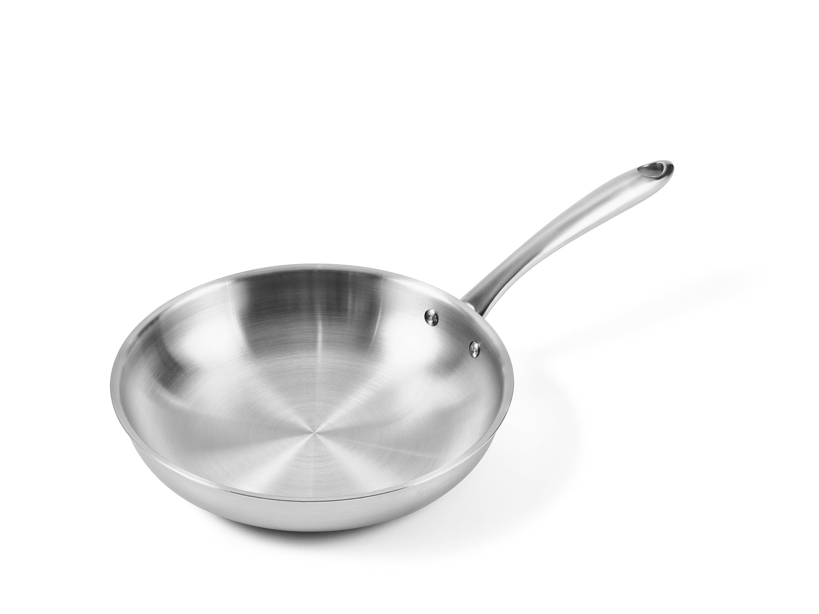 5-Ply Stainless Steel Frying Pan 10Inch, Full 5-Ply Clad Construction Profession