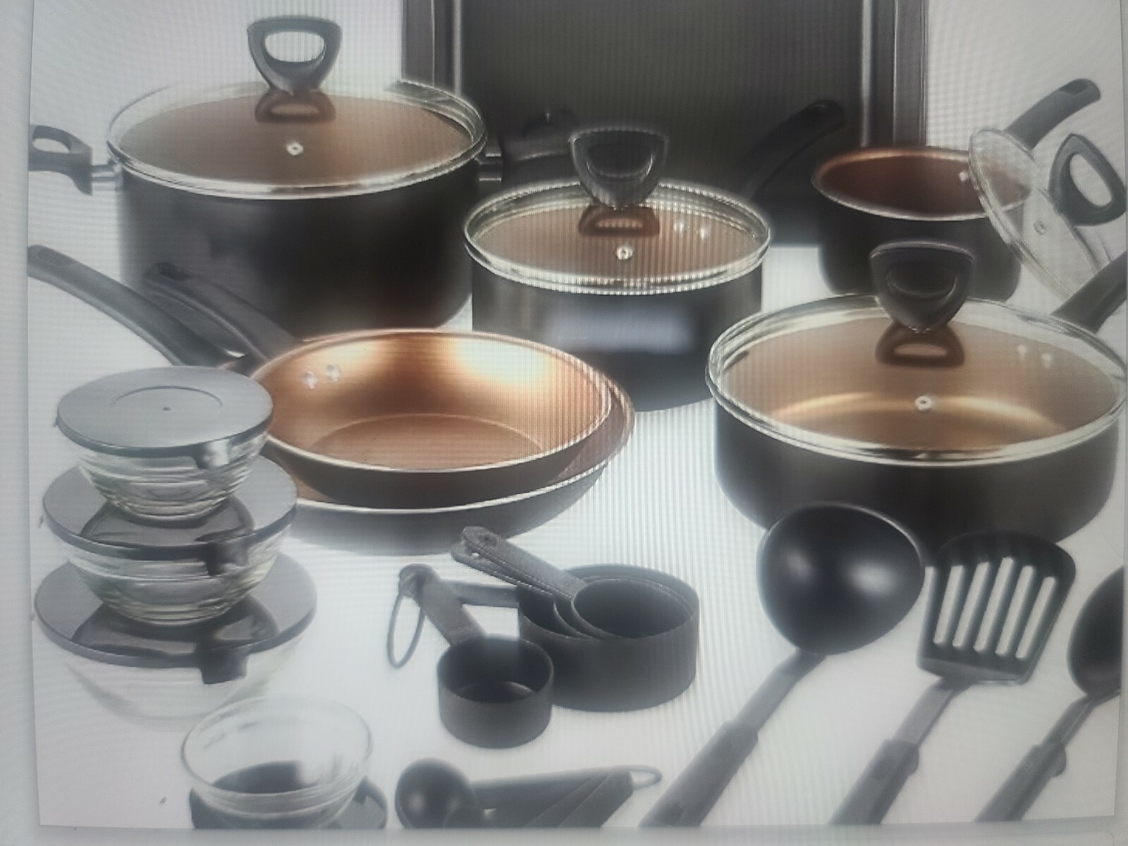 Cooks 30 Piece Nonstick Cookware Set