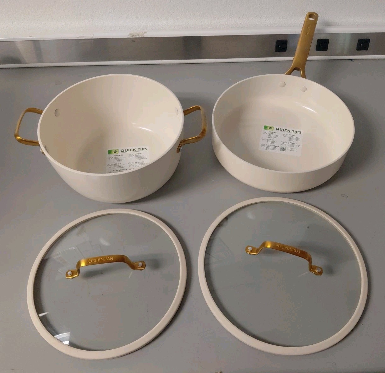 Green Pan 10 Piece Reserve Pro Hard Anodized & Armored Ceramic Nonstick Pan Set