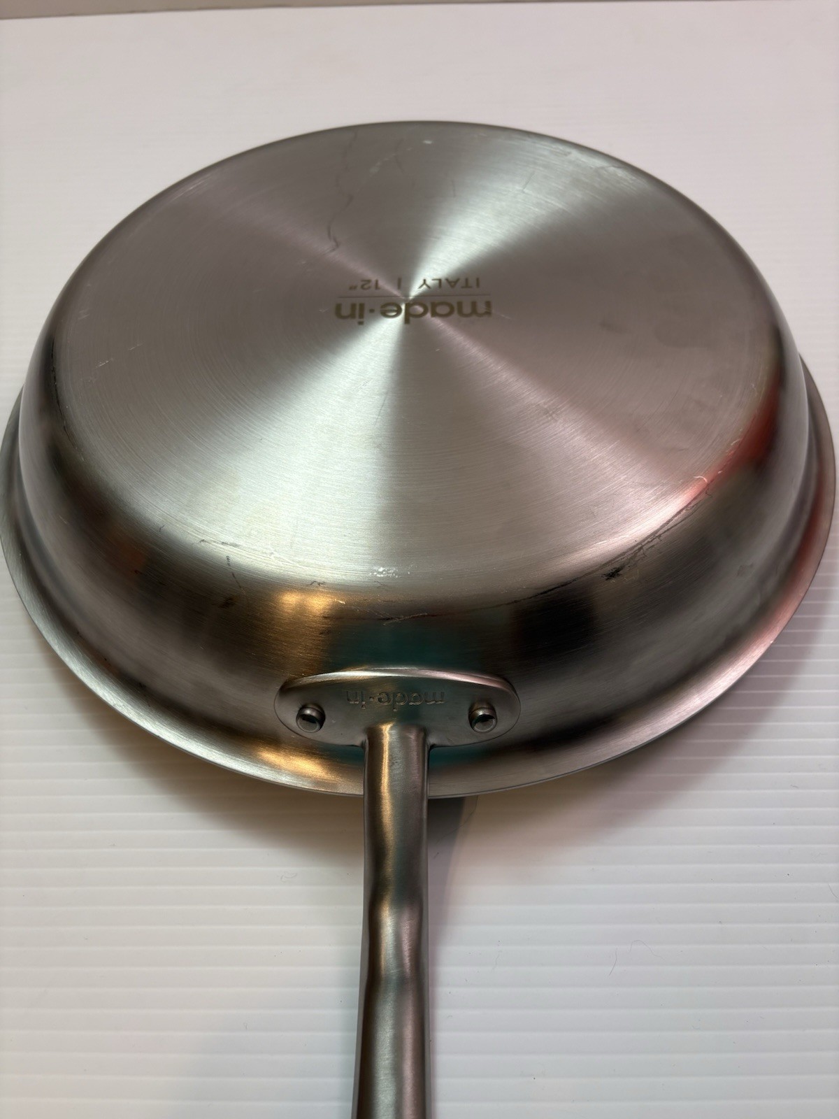 Made In Cookware Stainless Steel 12” Frying Pan 5-Ply Stainless Clad