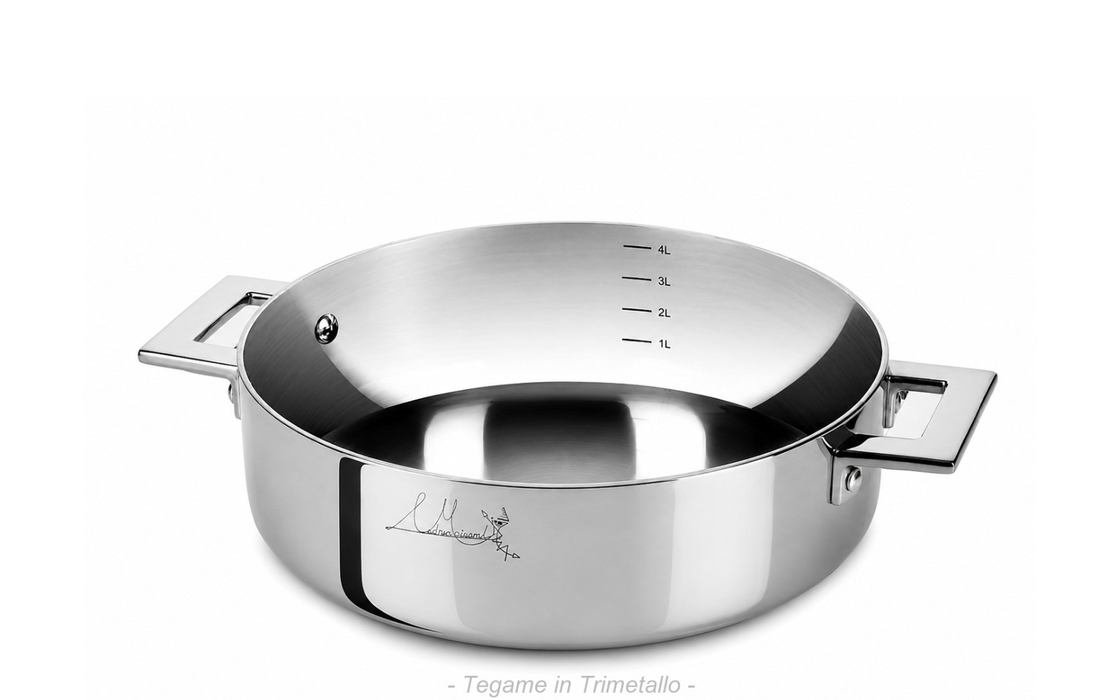 Trimetal Casserole with Lid Active Line Mepra – Suitable for Induction