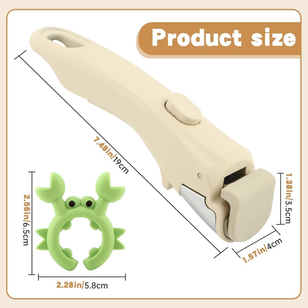Removable Pot Handle Universal Pan Replacement Bakelite 2pcs Spatula Rest Cream