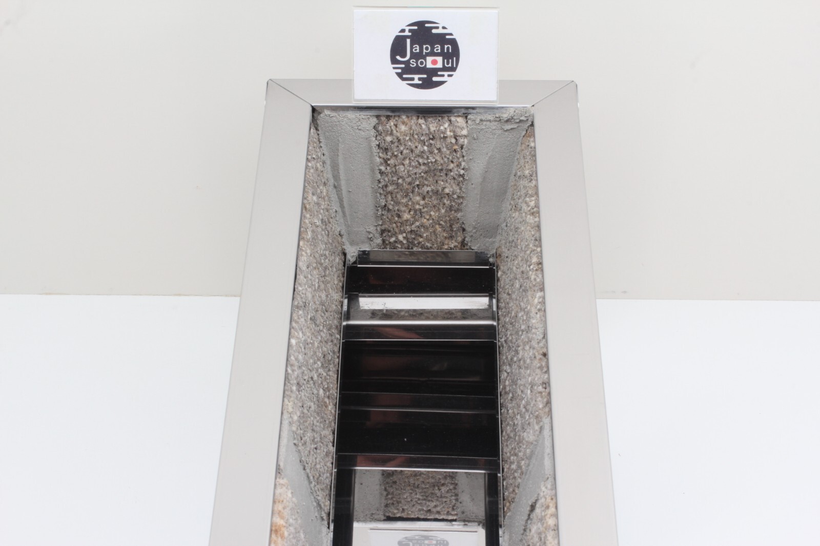 TERUHIME TK-414 Stainless Charcoal Grill Barbecue Hibachi Konro 45 x 14cm
