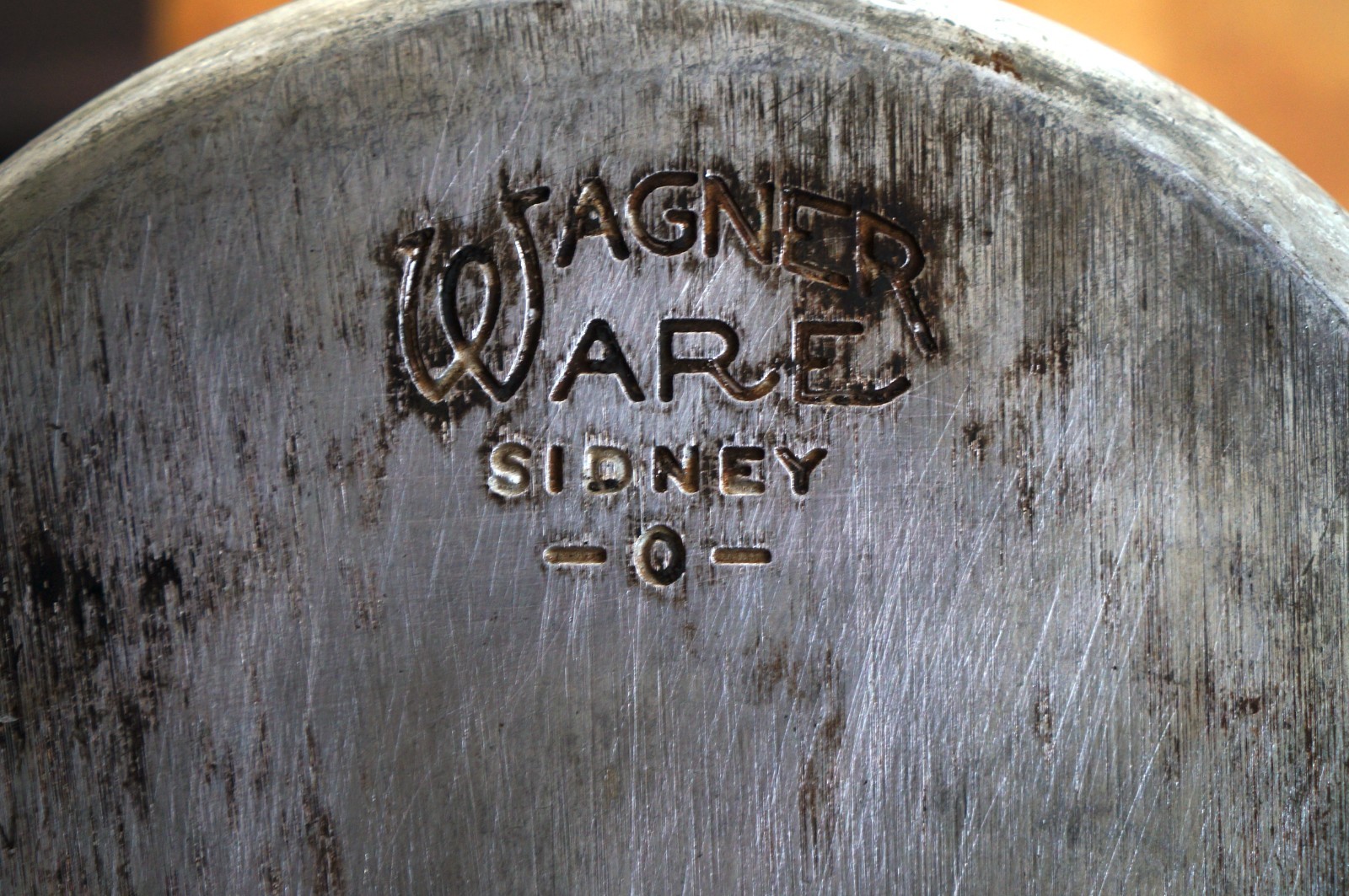 Wagner Ware Magnalite 4508P Vintage Aluminum Saute Pan with Original Lid
