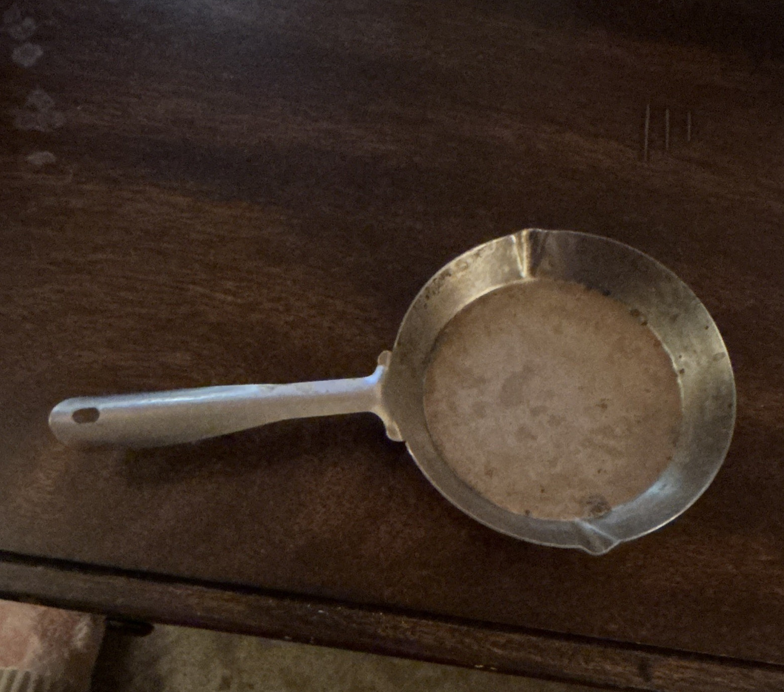 Stainless Steel Round Frying Pan Skillet with Pour Spout, Gas & Electric