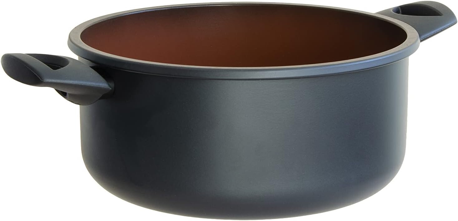 DM 24 EVO TERRACOTTA NON-STICK INDUCTION DOME SAUCEPAN OFFER 6 2025