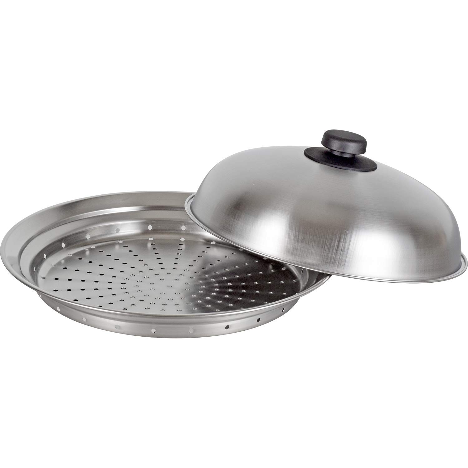 Wahei freiz Frying Pan Transforms into a Steamer: Steaming Rack & Cover for 24-2