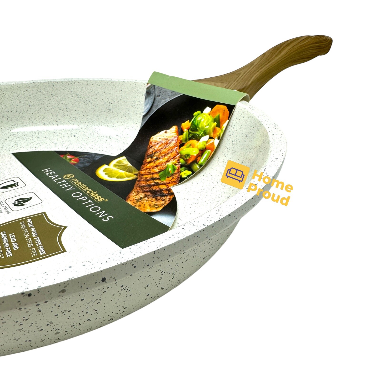 Masterclass Frying Pan Skillet Nonstick Ceramic Coating 11 inch Premium Cookware