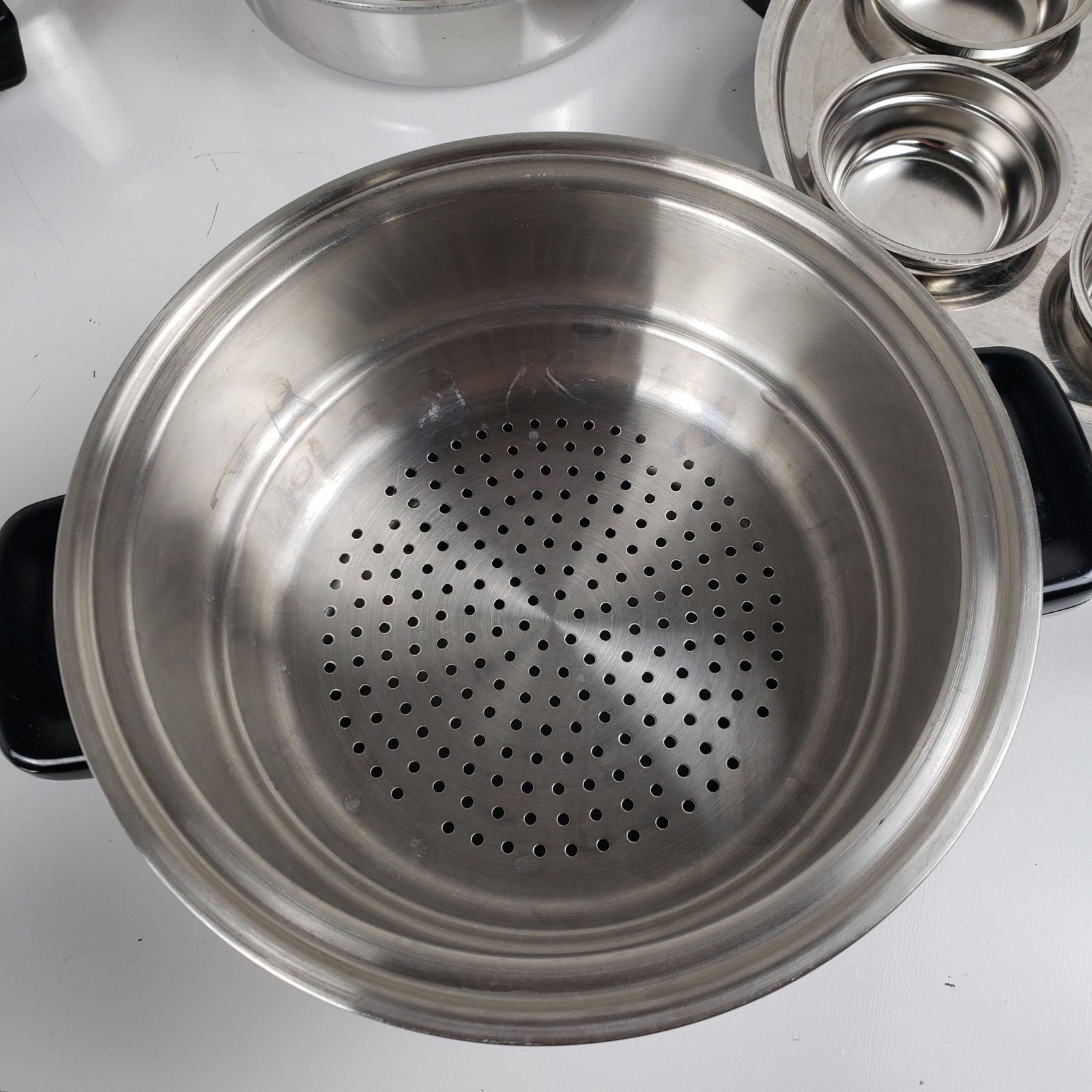 Nobility 13 PC Stainless Steel Cookware Set Pots Pans Egg Poacher Double Boiler