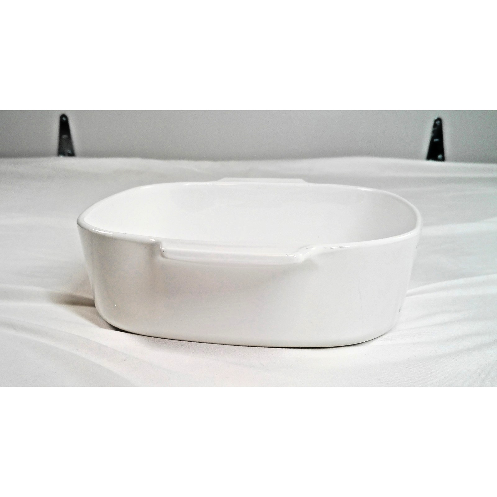 Corning Ware Blue Floral Basket 2L & 3L Casserole Dishes w 1 Lid Vintage Set