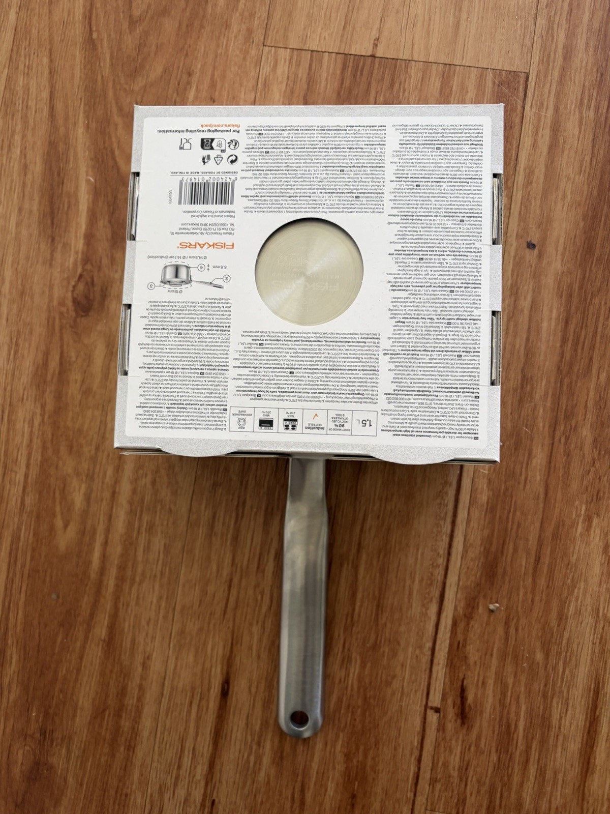 Fiskars 1.5 Liter Sauce Pan Stainless Steel made in Finland