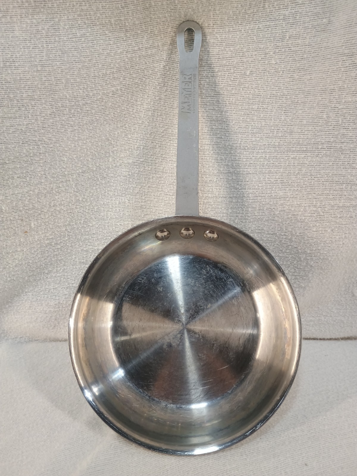 Meyer Commercialware 8″ Stainless Steel Clad Fry Pan Induction Skillet 000193