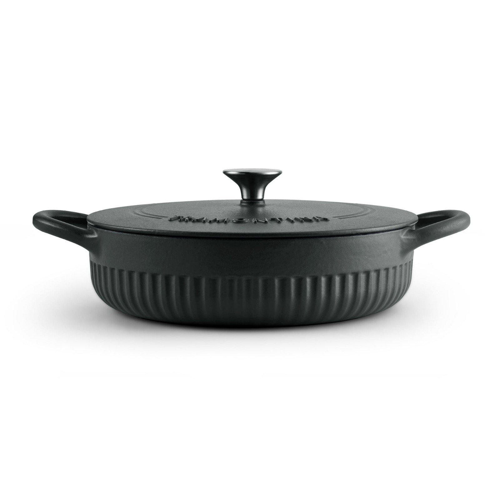Tramontina Mesa 3.5 Qt Enameled Cast Iron Braiser Black FREESHIP