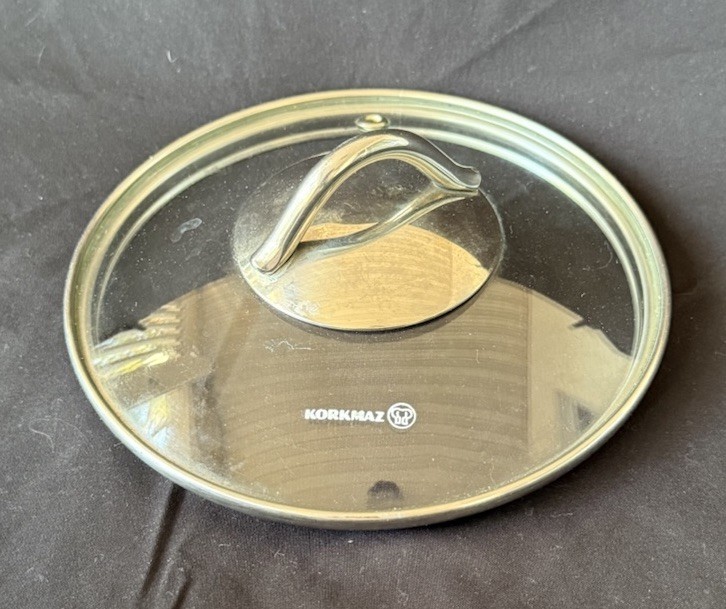 Korkmaz for Induction Cooktops. 16cm. 18/10 CR Ni Stainless Steel Pot w/ Lid