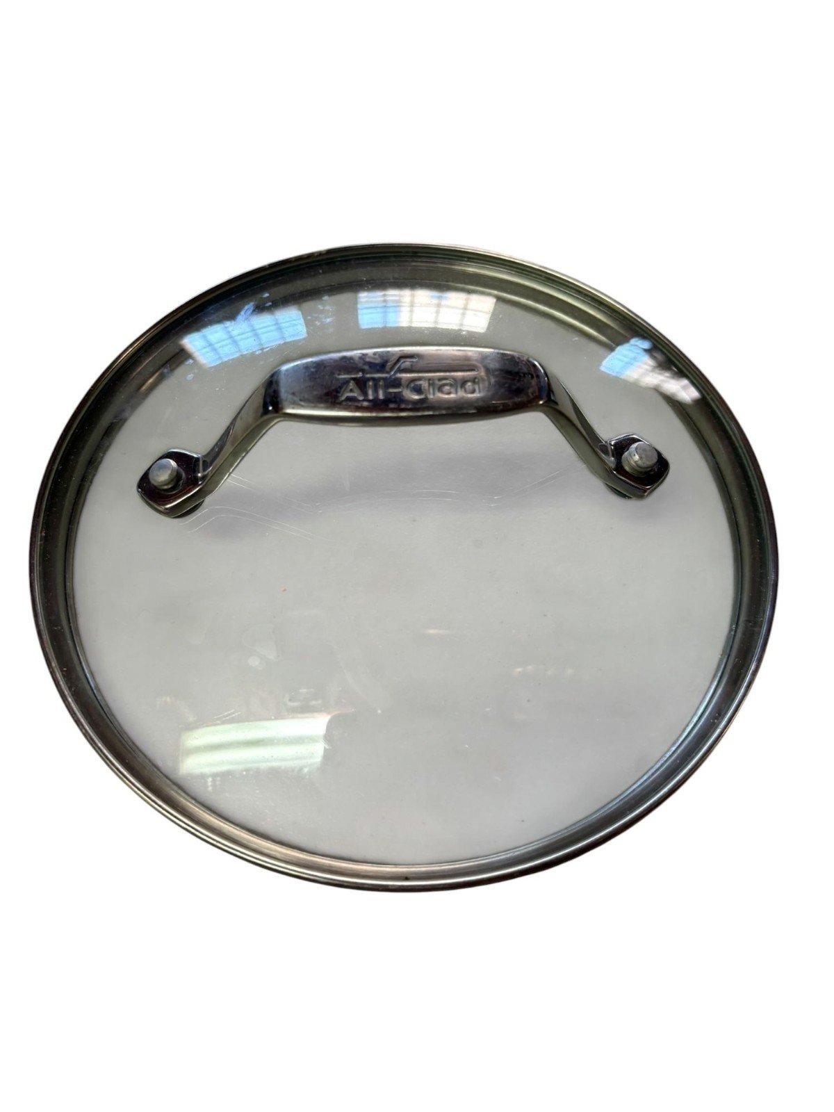 ALL-CLAD Clear Glass Lid 7” Stainless Steel Skillet Pot Cookware Saucepan ONLY