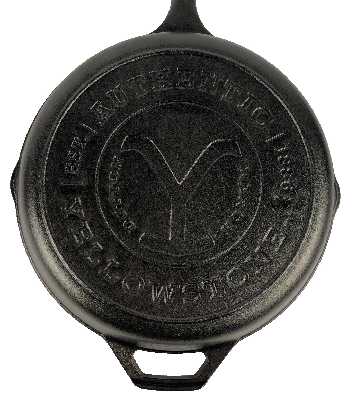 Lodge Yellowstone Cast Iron Skillet 10.25 in. Y design Made in USA