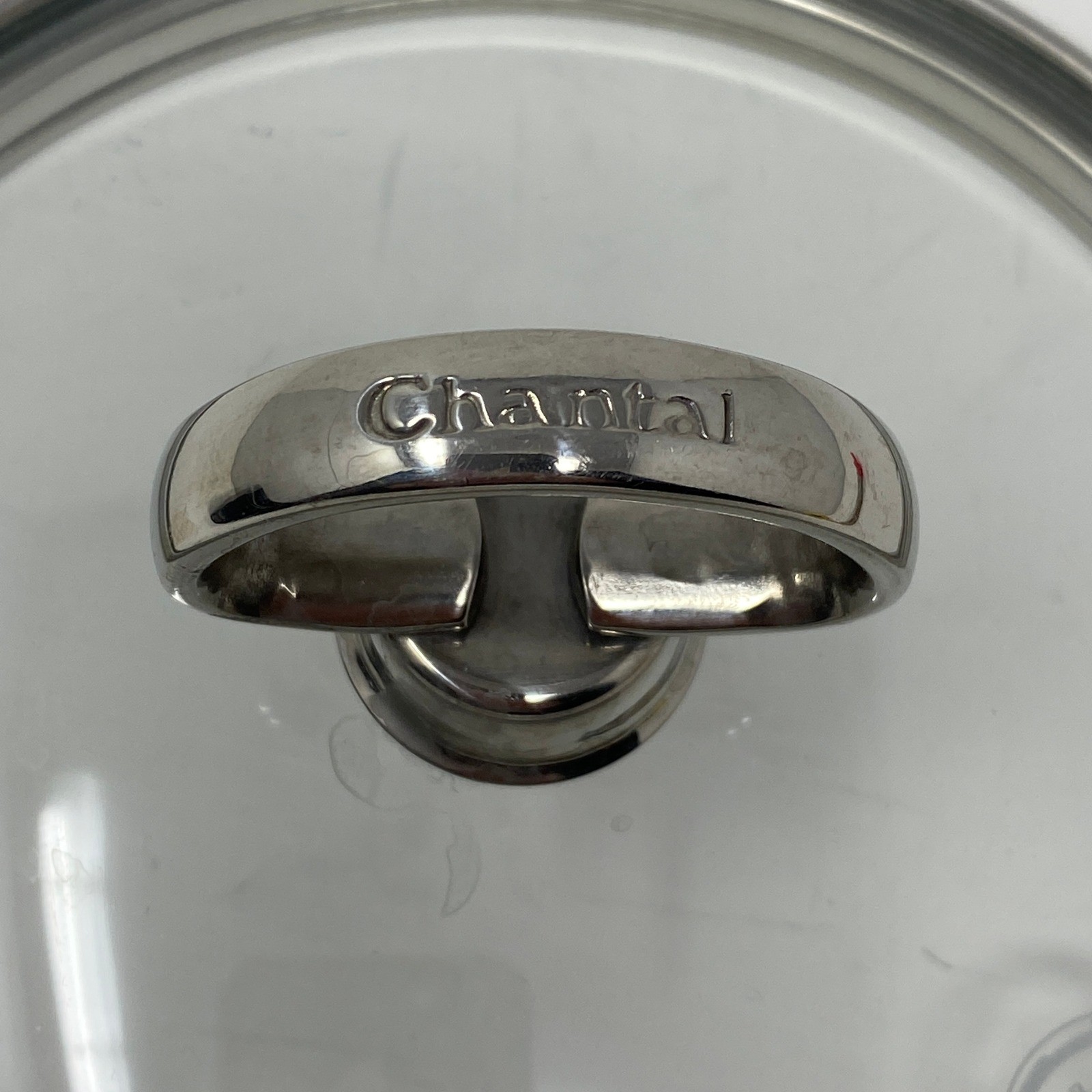 Chantal 15R 6″ Outer / 5.25″ Inner Replacement Pot Lid Glass Stainless Steel Rim