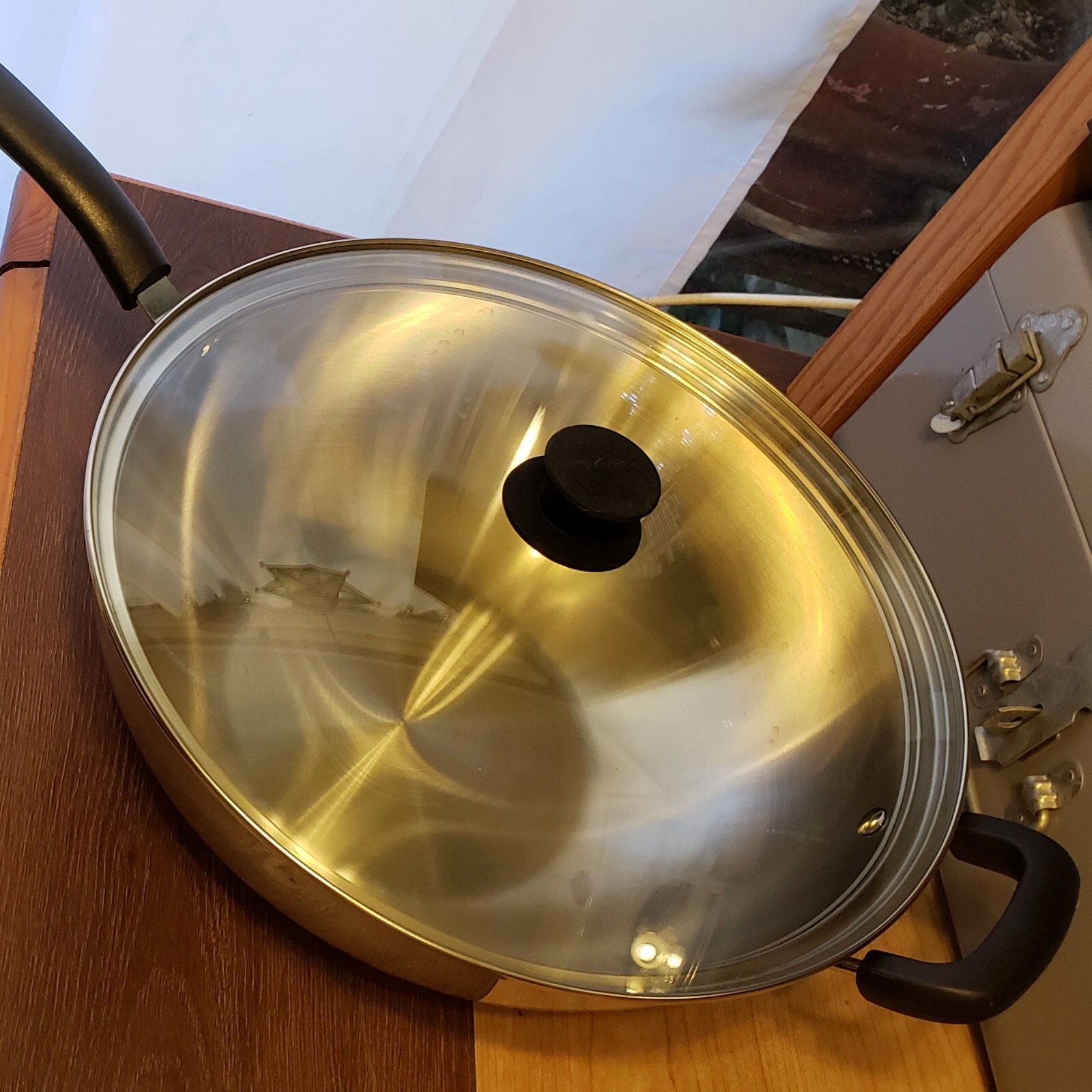 Lodge Tempered Glass Cover Lid for Skillet and Wok Cookware Dutch Ovens 15 inch