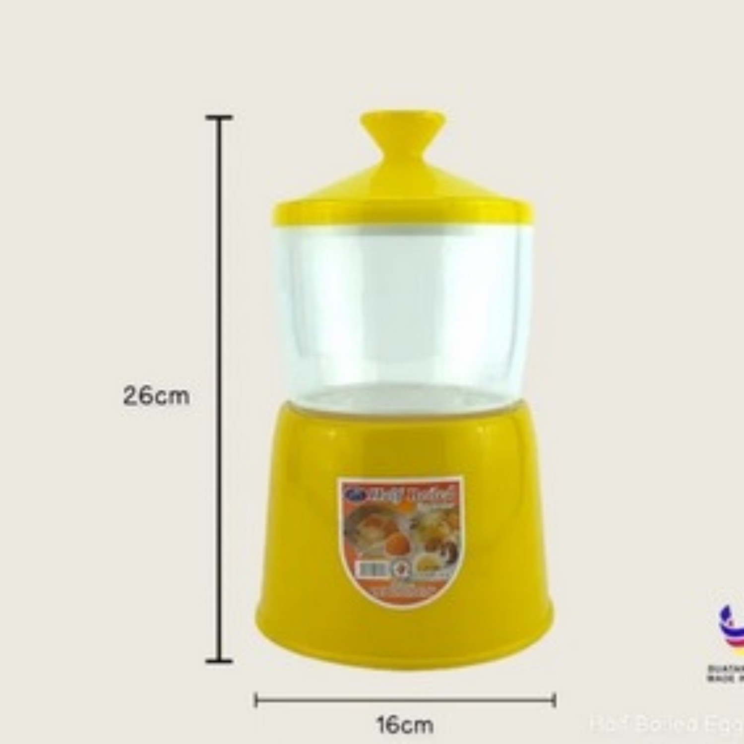 Half Boiled Egg Maker Soft Yellow Color Made in Malaysia Kopitiam Recipe