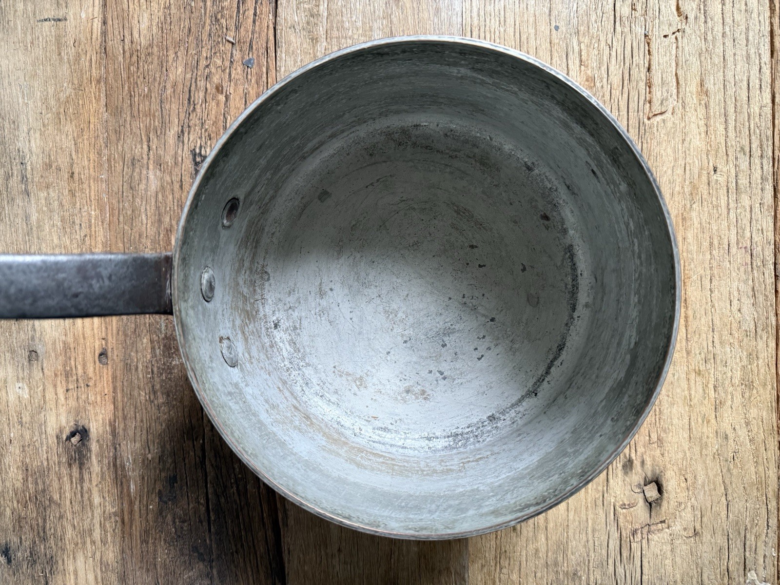 Thick Hammered Copper Pan Made in France – 22cm – 2.8mm