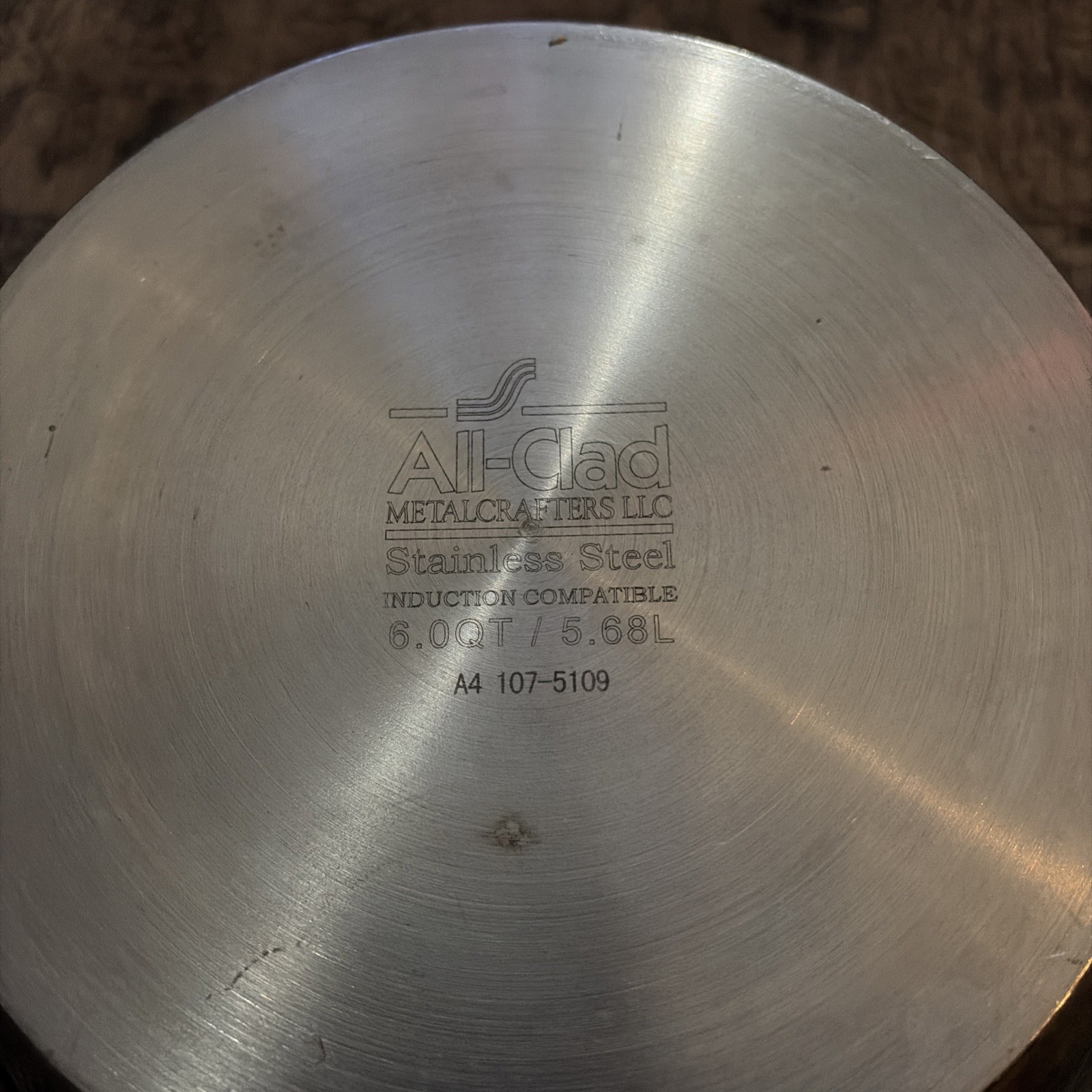 All-Clad Stainless Steel 8 Quart Stock Pot With Lid