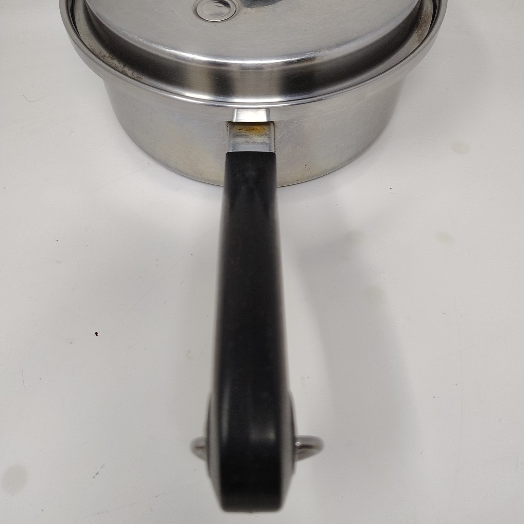 Saladmaster T304S Stainless Saucepan 1.5 Qt With Vapor Vent Lid USA 8″ X 3″