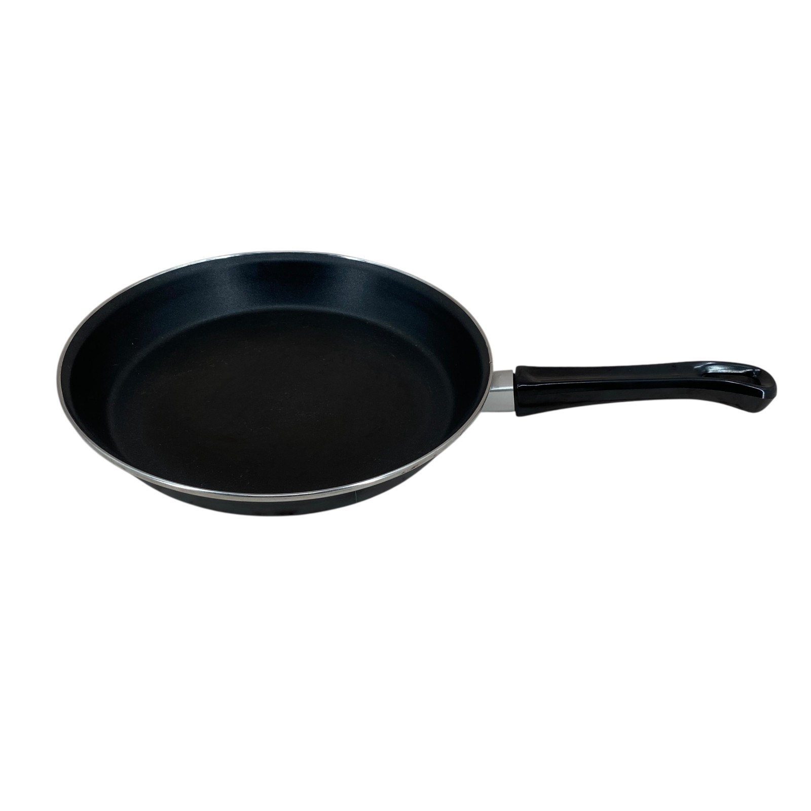 Megaware Nonstick 11.5″ Fry Pan Skillet Black Handle Made in Spain EUC Vintage