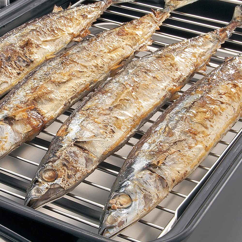 Zojirushi Fish Roaster, Double-Sided Grilling, Disassembly and Washing, Platinum