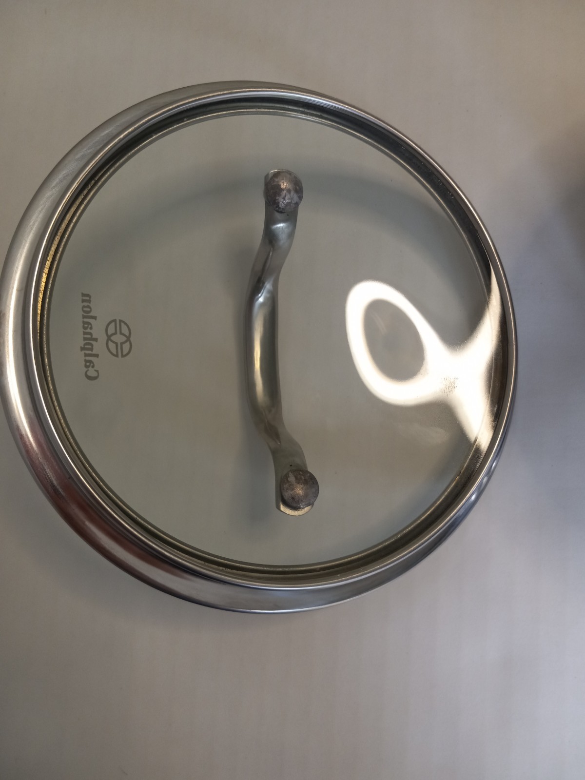 Calphalon 1.5 Qt/1.4L Stainless Steel Saucepan 87012 with lid. Nice Condition.