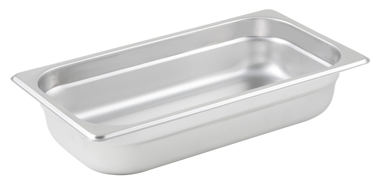 SPJM302 AntiJamming Steam Pan 1/3 Size Stainless Steel Medium 2.5Inch