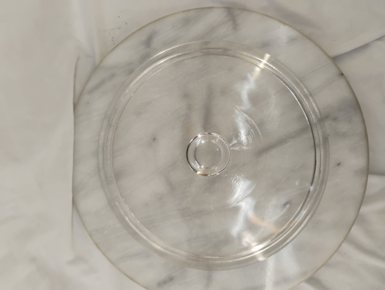 Replacement Clear 8 Round Lid Unmarked