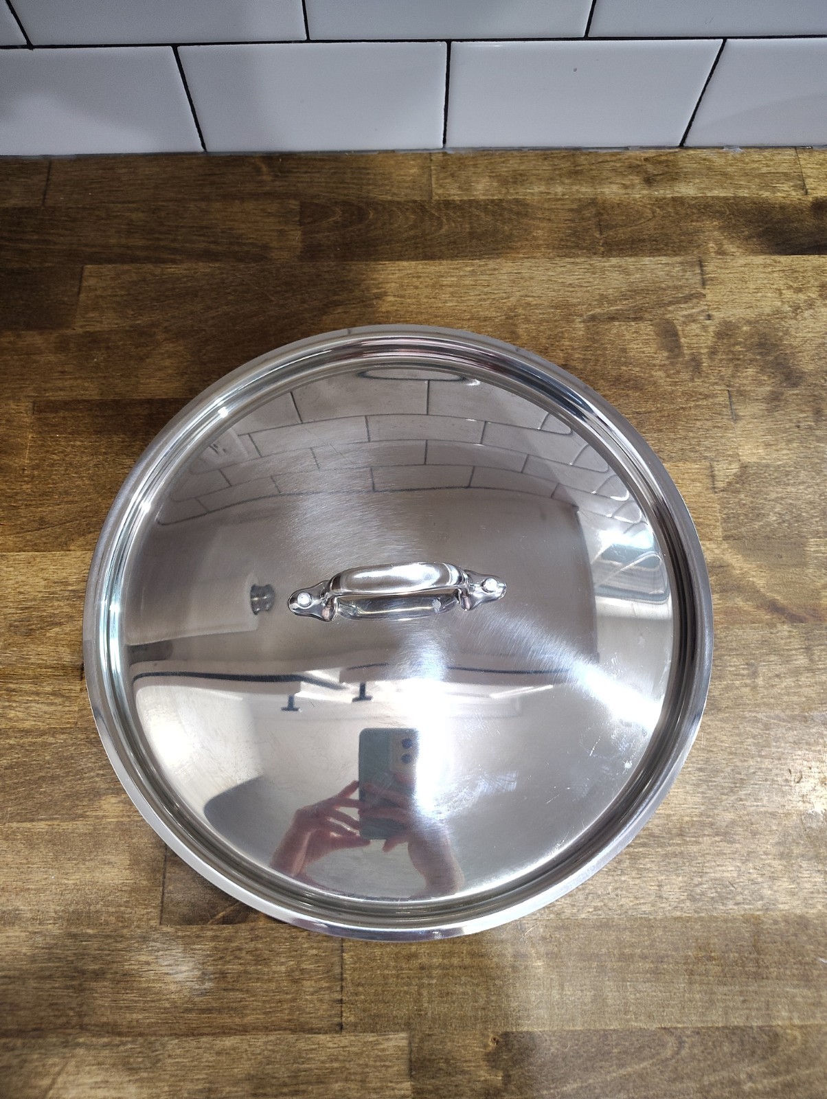 ALL-CLAD Lid Lid Only 12.5 Outer Diameter Stainless Steel