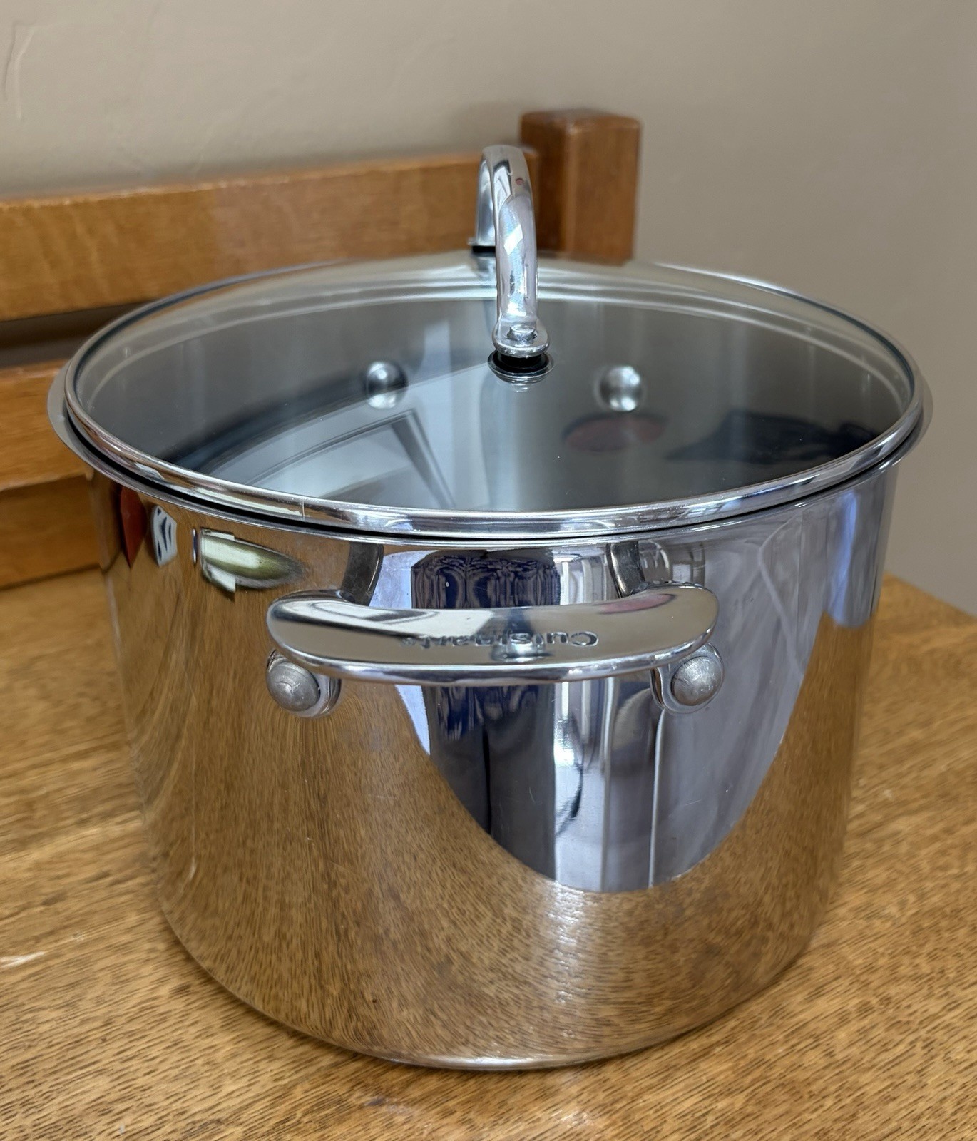 Cuisinart Model #866-24 Stockpot With Cover 8qt/7.6L 18/10 Stainless Steel