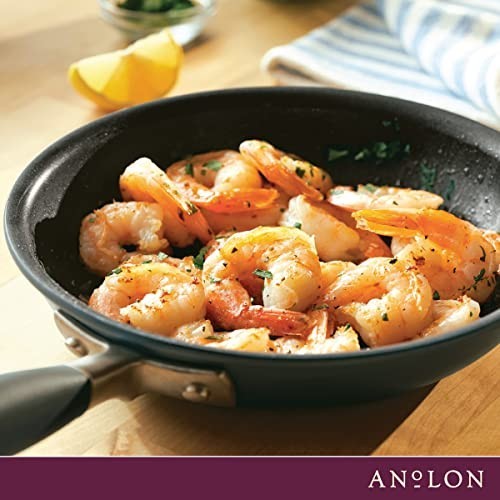 Anolon Advanced Home Hard Anodized Nonstick Skillet 8.5-In Oven Safe 400F Moon