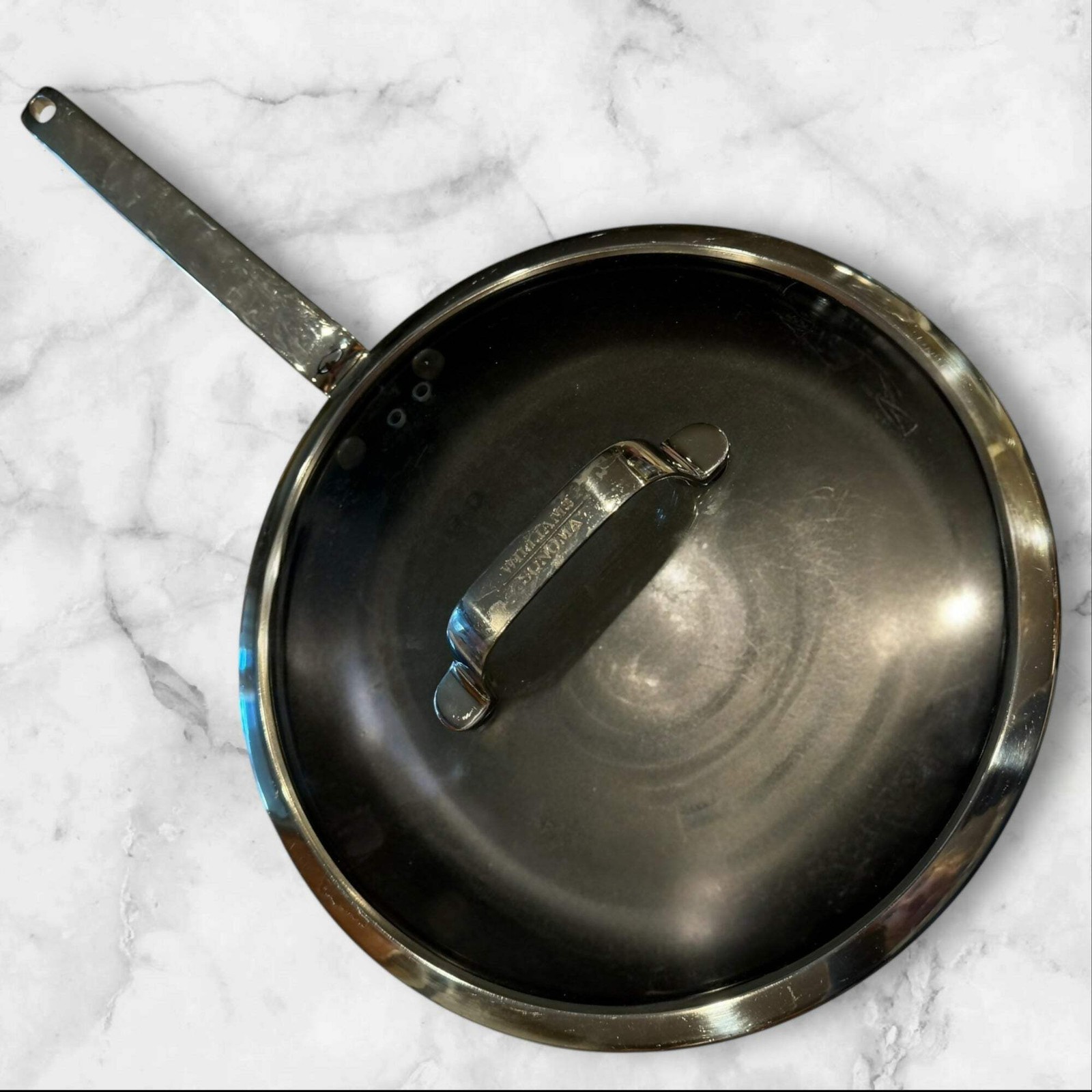 SCANPAN Williams Sonoma TechnIQ 4.25 Qt Sauté Pan with Lid | Denmark