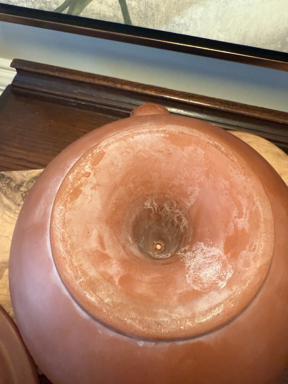 Vintage Asian Red Clay Pottery Large Steamer Yunnan Qigue Cook Pot Yixing
