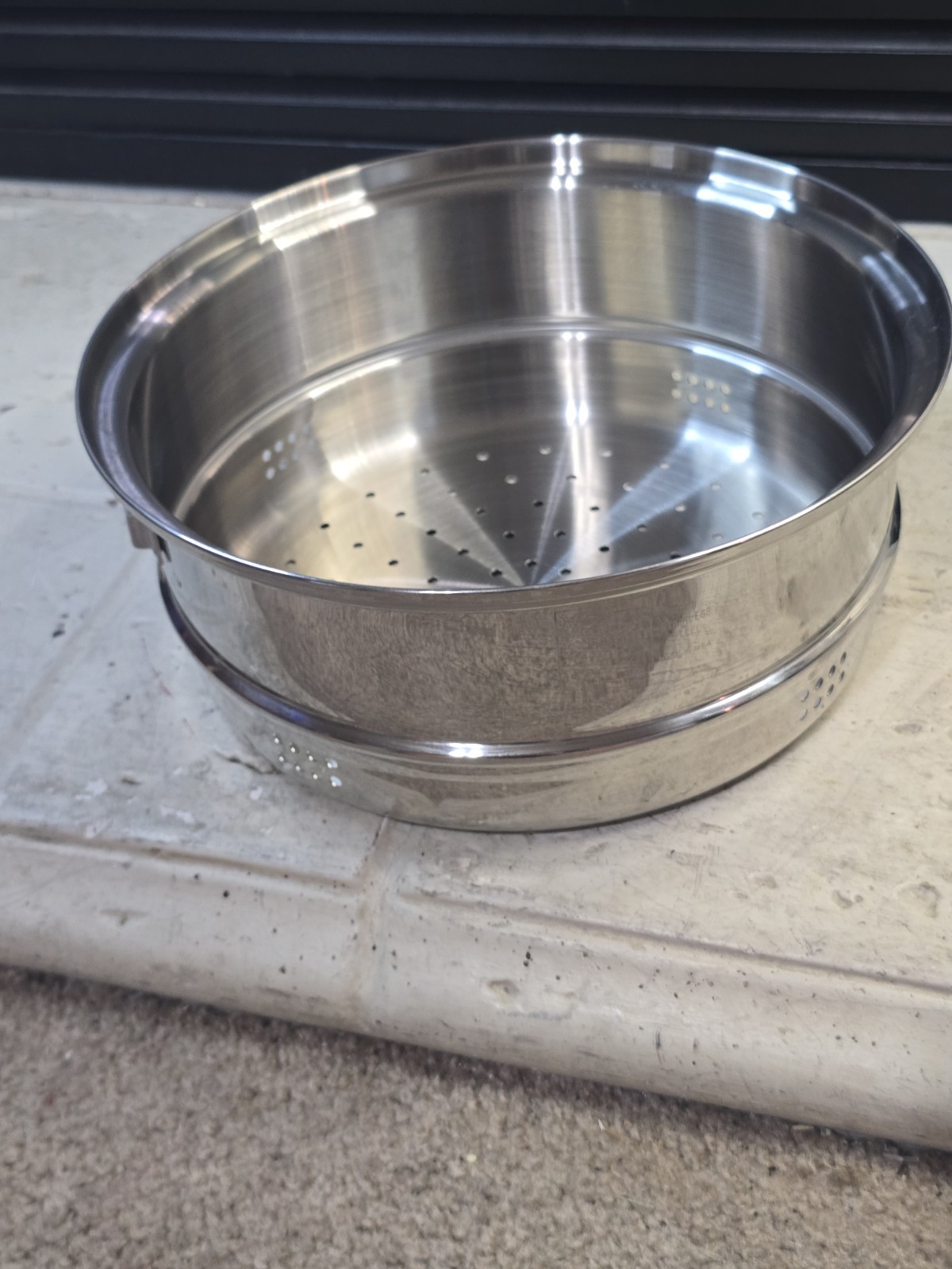 Anway Queen 18/8 Colander Strainer Insert Replacement Part No Handle