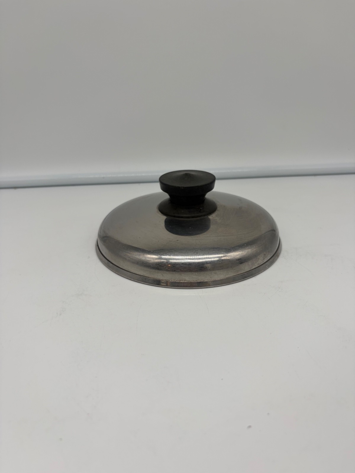 VTG Reverware replacement lid with black bakelite handle 6″ saucepan stainless