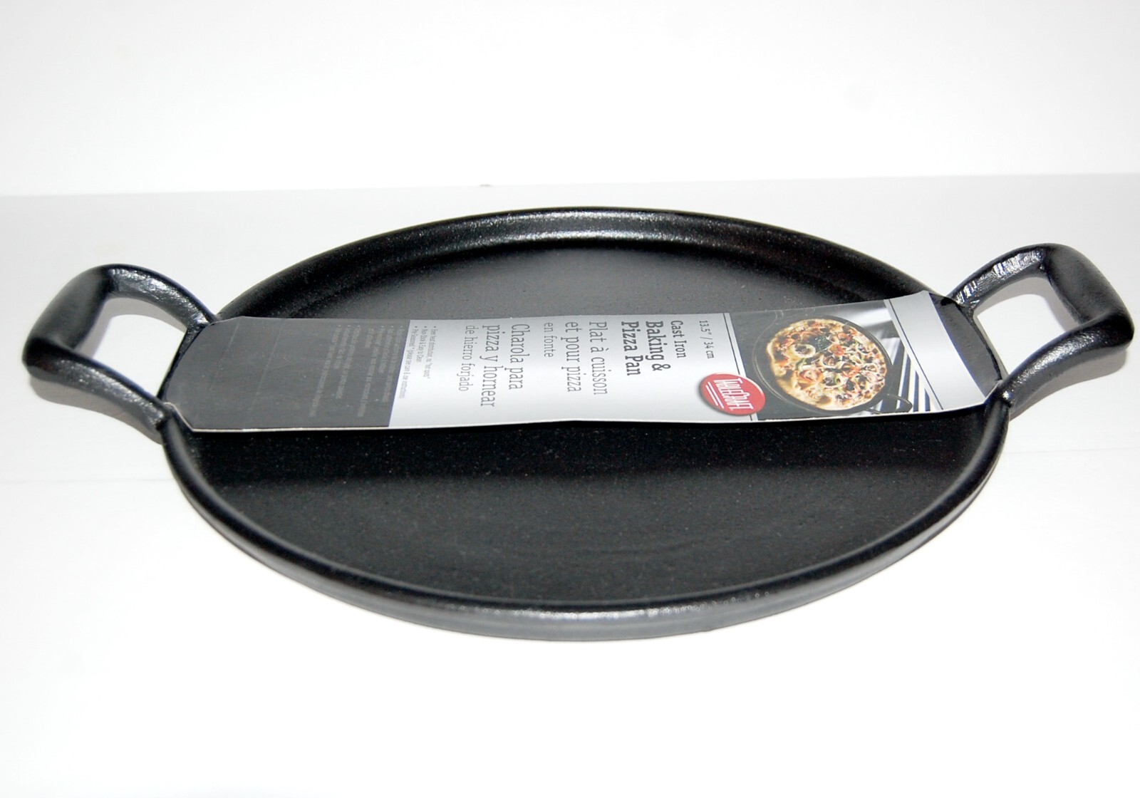 Cast Iron Baking and Pizza Pan | Tablecraft | 13.5″ Pre-seasoned | New in Box