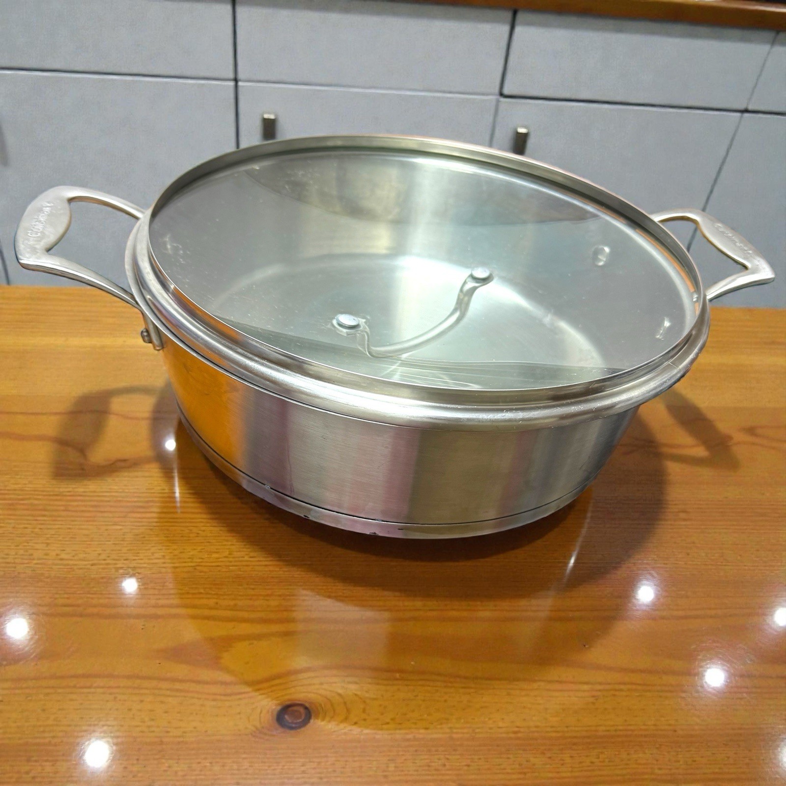 Cuisinart MultiClad Pro 5.5 Qt Casserole Pan & Lid 72PB55-30 Tri-Ply Stainless