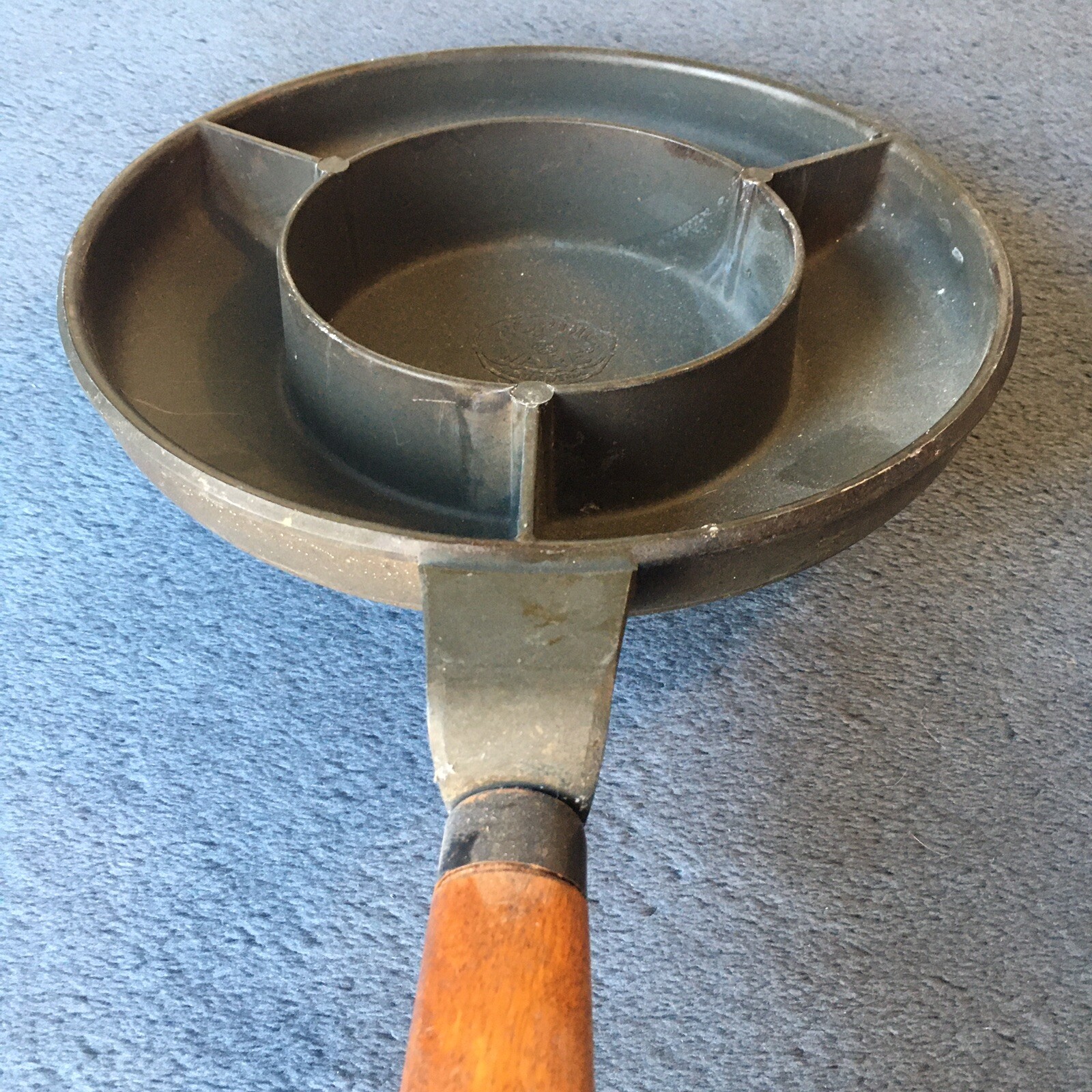 Nordic Ware Crepes ‘N Things Crepe Pan Cast Made in USA Wood Handle