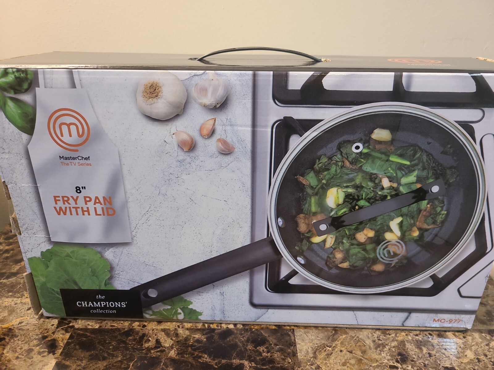 Master Chef 8″ Fry Pan with Lid The Champions Collection MC977 Brand New in Box