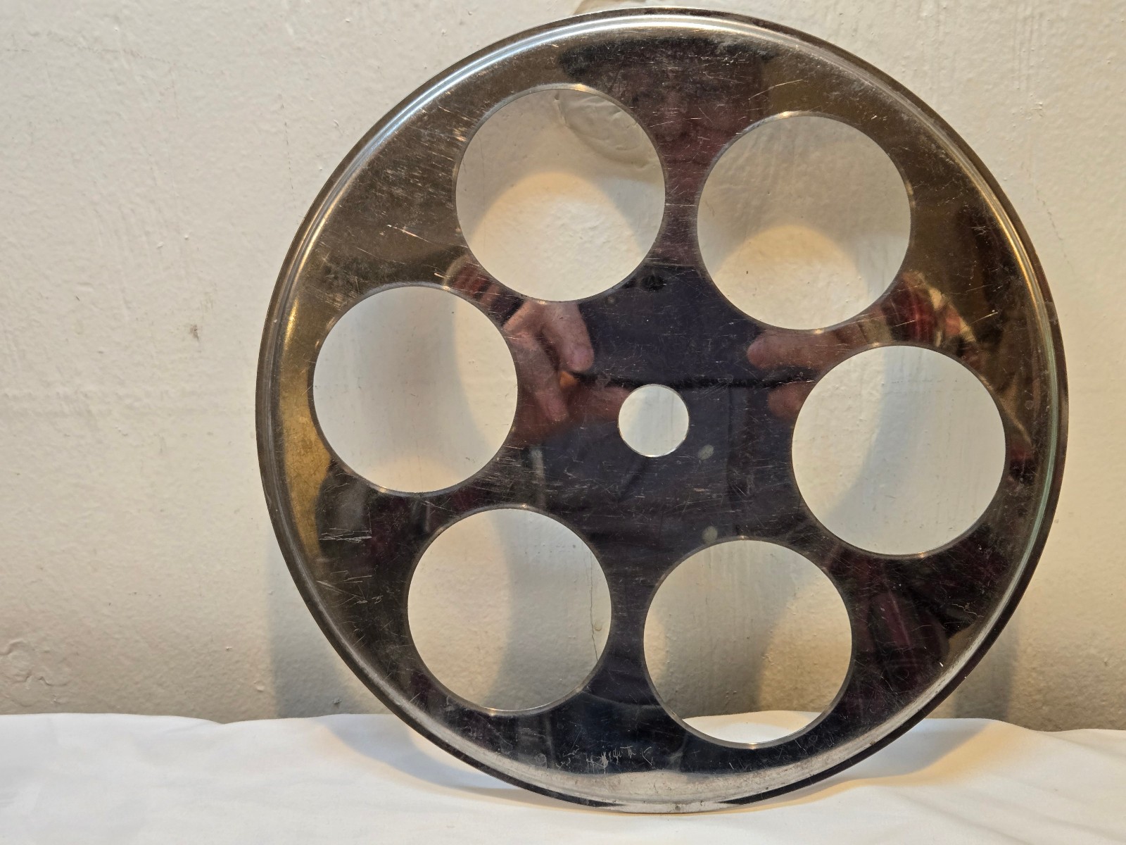 VINTAGE SALADMASTER STAINLESS 10.25″ EGG POACHING INSERT, NO CUPS