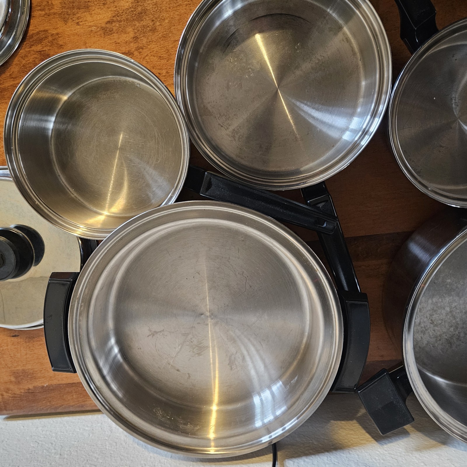 Royal Prestige 12 Pc Cookware Set 7 Ply Stainless Steel Titanium