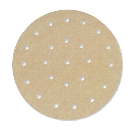 Unbleached Steamer Cooking Paper 21cm Pack of 30 Disposable Silicone-Coated on