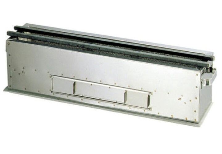 Teruhime TK718 Stainless Charcoal Grill Table Yakitori BBQ 750x180mm Rectangle