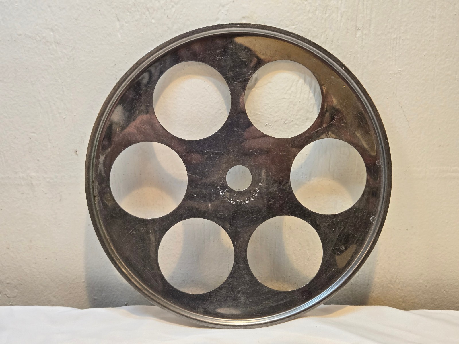 VINTAGE SALADMASTER STAINLESS 10.25″ EGG POACHING INSERT, NO CUPS