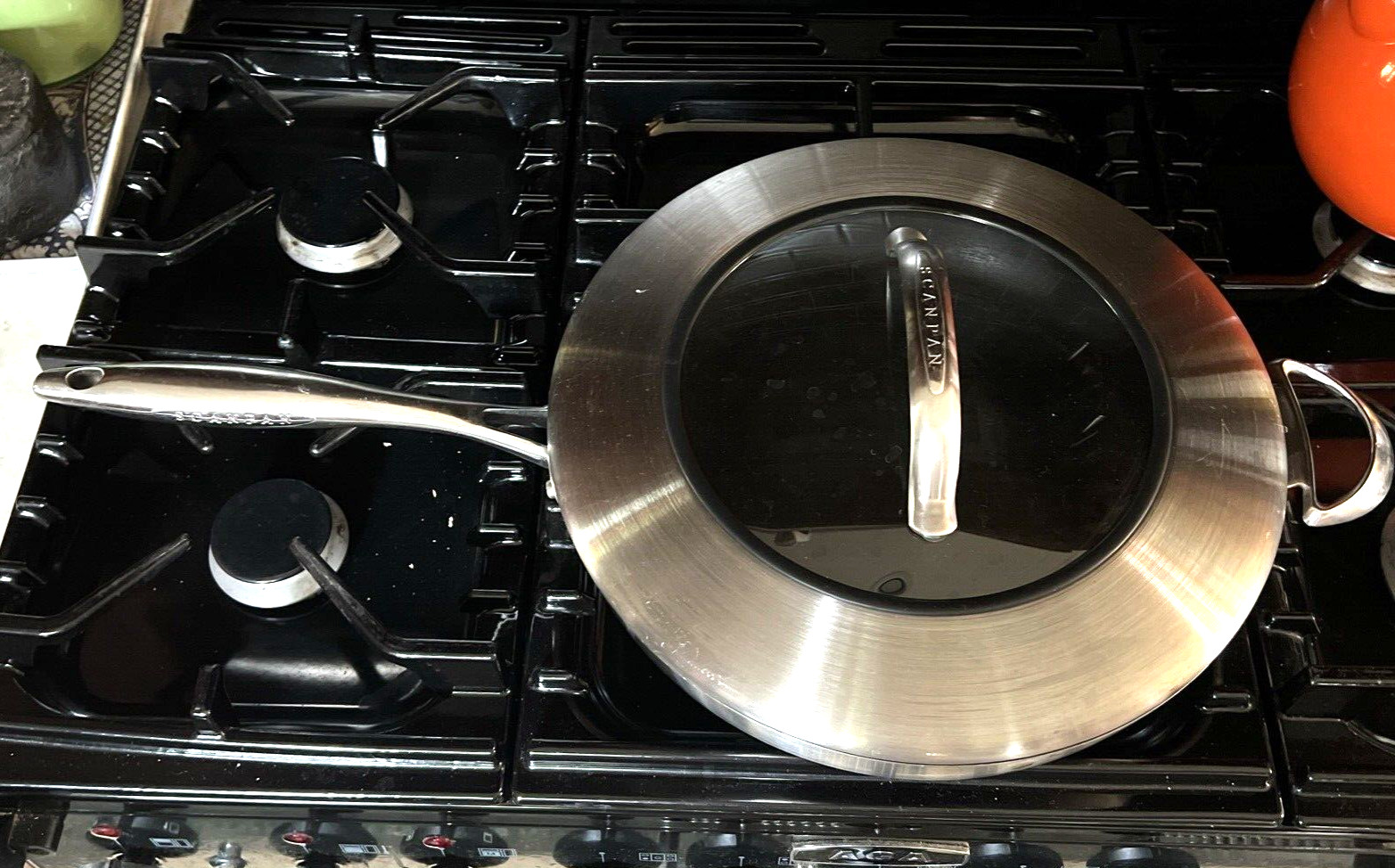 Scanpan Pro Non-Stick Sauté Pan with Lid CTX Induction I 03 12.5 Frypan 5.25qt