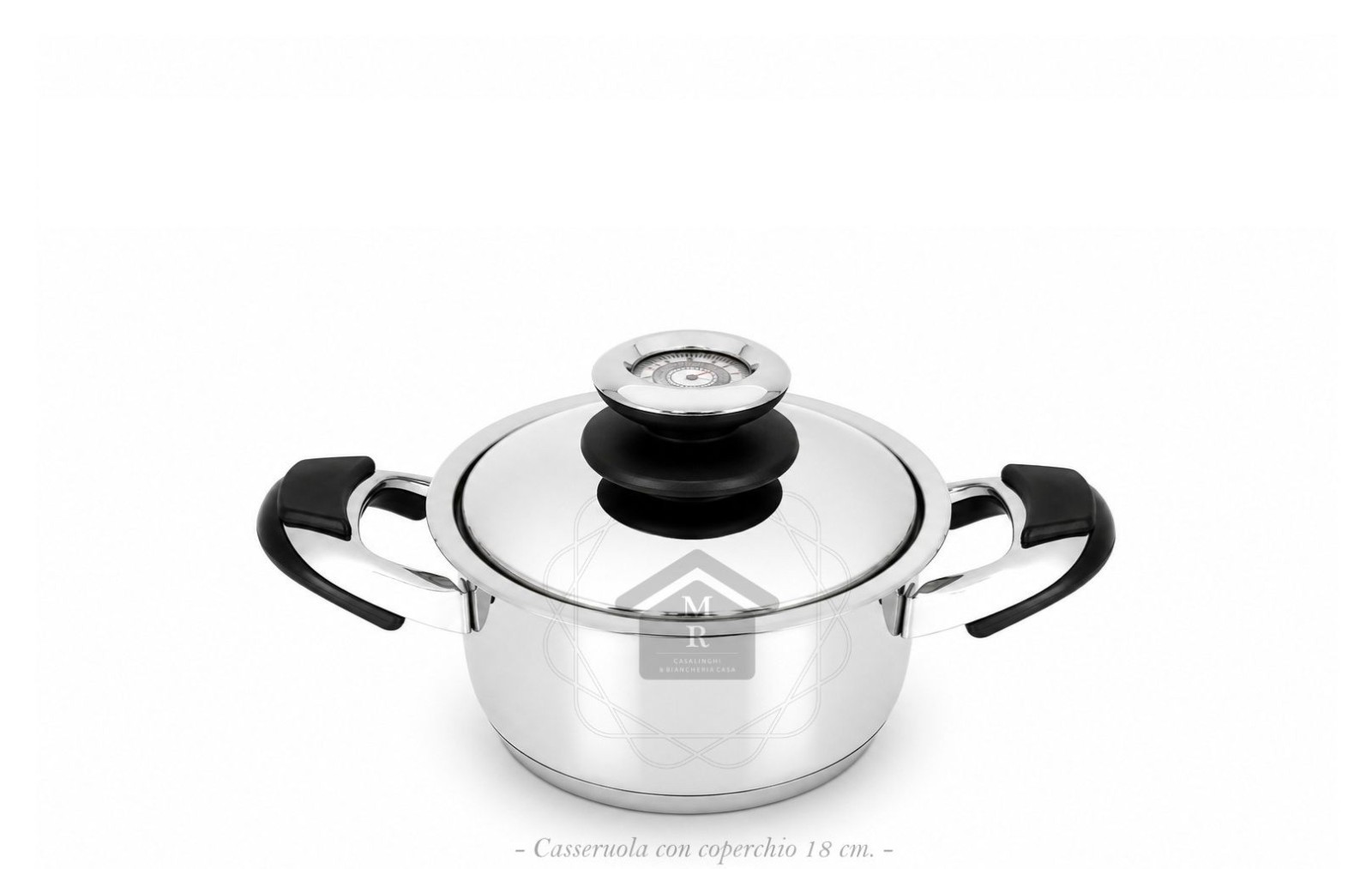 35 Piece MSBavaria 18/10 Stainless Steel Induction Cookware Battery Made in Italy
