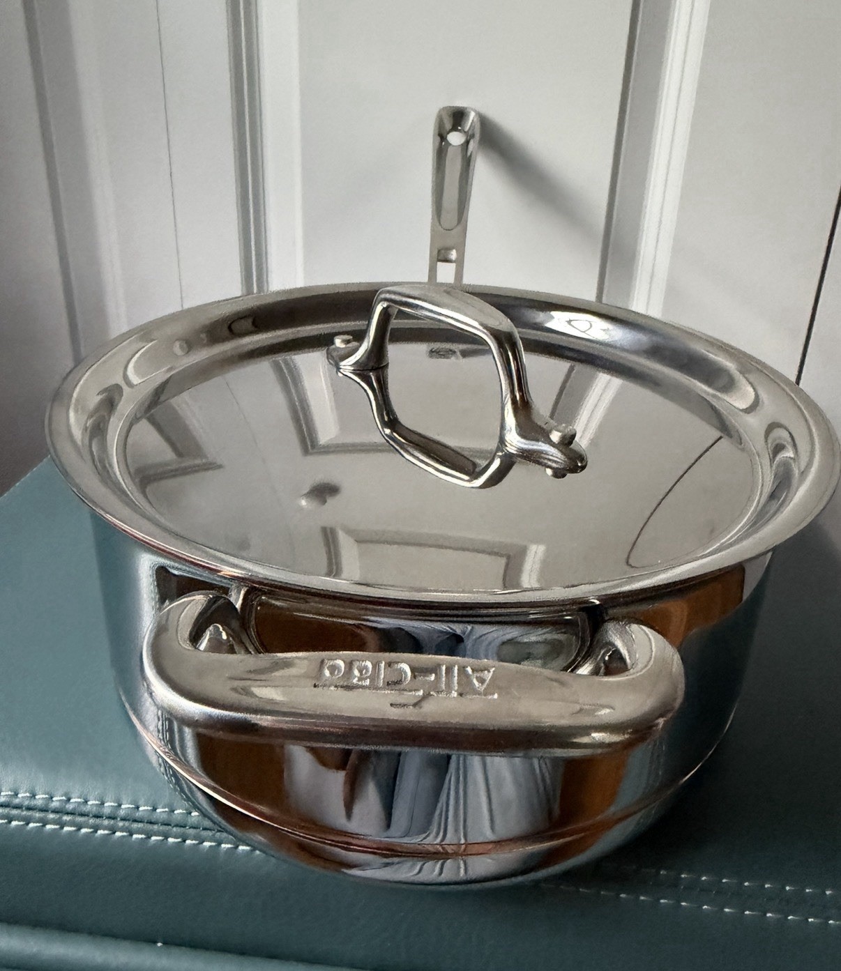 All-Clad, Copper Core, Saucepans, 3 – Qt., New
